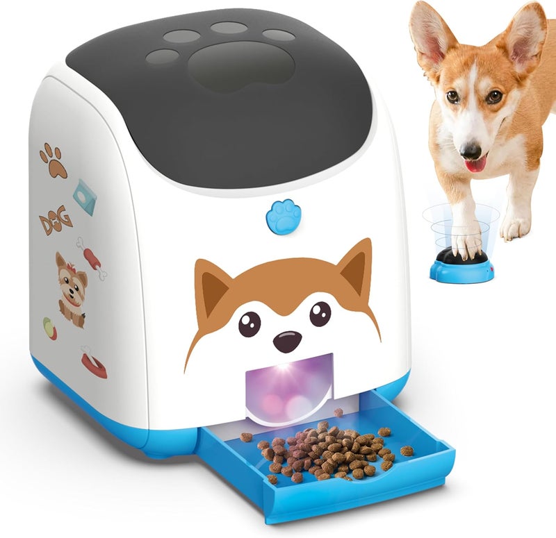 PICAPETS Dog Puzzle Feeder Toy – Remote Control Automatic Treat Dispenser with Light, Interactive IQ Training Slow Feeder, Large Capacity for All Dog Breeds - Image 1